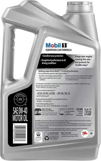 1 Truck & SUV Full Synthetic Motor Oil 0W-20, 5 Quart