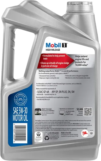 1 Truck & SUV Full Synthetic Motor Oil 0W-20, 5 Quart