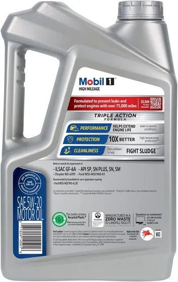 1 Truck & SUV Full Synthetic Motor Oil 0W-20, 5 Quart