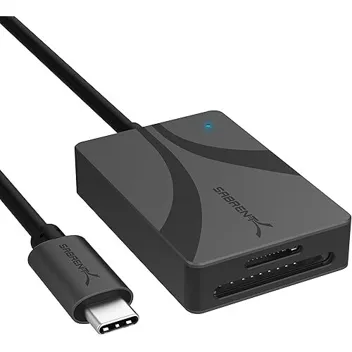 Sabrent USB-C SD & microSD UHS-II Card Reader
