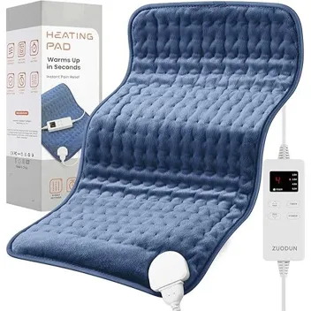 Zuodun 24" x 12" Electric Heating Pad with 6 Heat Settings