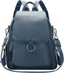 Full-Leather Backpack and Purse with Wristlet On Sale for , Promo Code[50C7B38Y], Prime 1-day-delivery, Deals End August 6th, 23