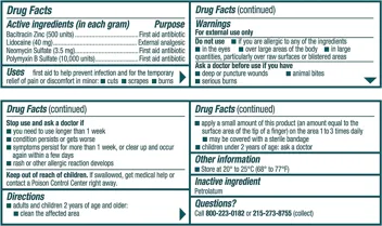 Maximum-Strength Pain Relief Dual Action Antibiotic Ointment with Bacitracin Zinc 0.5 Oz