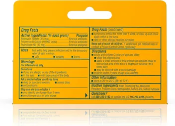 Maximum-Strength Pain Relief Dual Action Antibiotic Ointment with Bacitracin Zinc 0.5 Oz