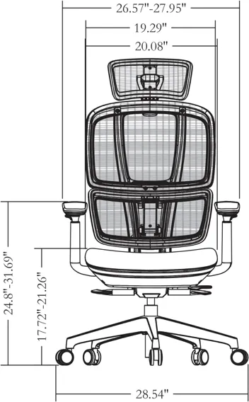 WorkPro Momentum Ergonomic Mesh/Mesh Active High-Back Chair