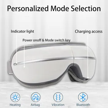 Heat Vibration 5-Mode Bluetooth Smart Eye Massager