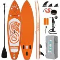 FunWater 11ft x 33" Inflatable Ultra-Light Stand Up Paddle Board w/ Accessories