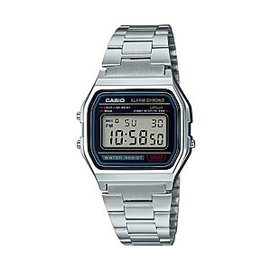 Classic Stainless Steel Digital Watch