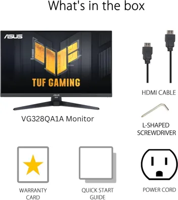 TUF Gaming 32” 1080P Gaming Monitor (VG328QA1A)