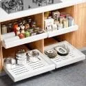 Massooan Expandable Pull Out Cabinet Organizer (19.7" x 17.1" x 2.4")