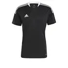 Men's Tiro 21 Training Jersey Tee (Black, Size XS-M,XL)