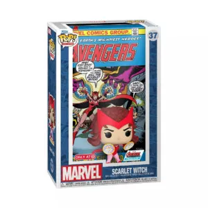 Pop! Comic Cover Marvel Avengers: Scarlet Witch w/ Cover Case