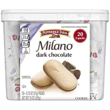 Farm Dark Chocolate Milano Cookies (20-Packs)