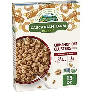 Farm Organic Cinnamon Oat Clusters Breakfast Cereal