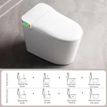 Karamag Heated Bidet Tankless Smart Toilet with LED Light