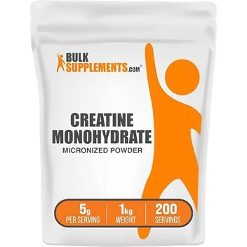 Bulksupplements Creatine Monohydrate Powder (2.2lbs)