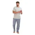 Short Sleeve Knit Sleep Pajama Set (2-Piece)