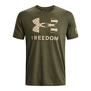 New Freedom Logo T-Shirt (S-3XL, Marine Green)