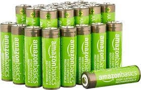 Amazon 16 AA precharged batteries or less