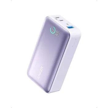 30W 10,000 mAh 3-Port Power Bank IQ 3.0 Portable Charger