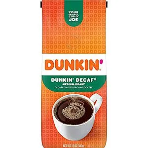 Decaf Medium Roast Decaffeinated Ground Coffee, 12 Ounce ()