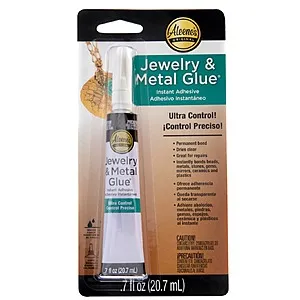 21709 Jewelry & Metal Instant Adhesive Transparent, .70 ounce