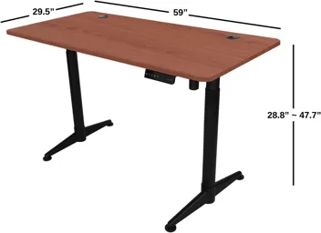 ApexDesk Vortex Series M Edition 60" Electric Height Adjustable Standing Desk-Amazon