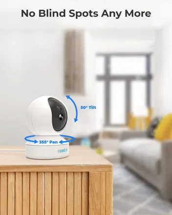 Reolink E1 2K 3MP WiFi Pan Tilt Indoor Security Camera