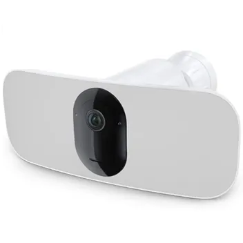 Arlo Pro 3 Indoor/Outdoor Wire-Free 2K HDR Floodlight Camera (White)
