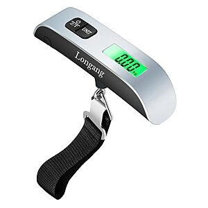 110 Lbs Digital Hanging Luggage Scale with Backlit