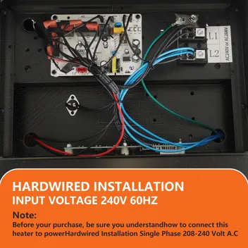 Zorza 8500W Hardwired Electric Garage Heater with Remote