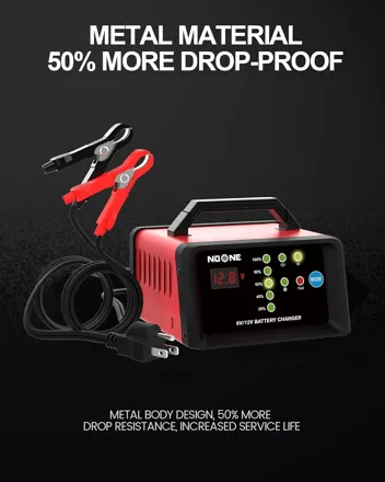 Noone 2A/5A Smart Car Battery Charger