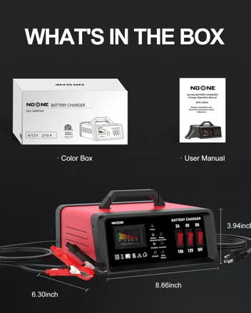 Noone 2A/5A Smart Car Battery Charger