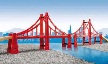 BRIO World - 33683 Double Suspension Bridge Amazon