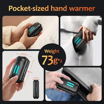 Outjut 6000mAh AI Hand Warmers Rechargeable