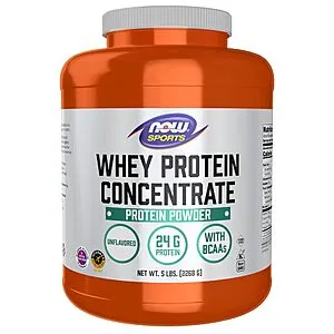 5-Lb Sports Nutrition Whey Protein Concentrate Powder (Unflavored)