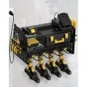 3-Layer Power Tool Charging Station & Wall Mounted Organizer