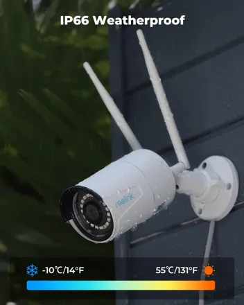 Reolink RLC-510WA 5MP Plug-in Dual Band Wi-Fi Outdoor Security Camera