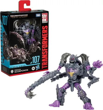 4.5-inch Transformers Toys Studio Series Deluxe Rise of The Beasts 107 Predacon Scorponok