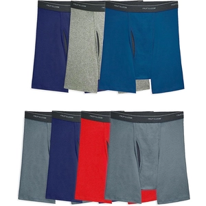 7-Pk Coolzone Moisture Wicking Boxer Briefs