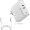 Poweradd Pro 100W USB-C 3-Port GaN Fast Charger with USB-C Cable