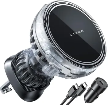 Lisen 15W PRO MagSafe Car Phone Mount (for iPhone 15)