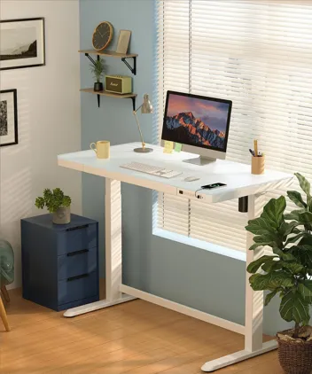 Sanodesk Electric Height Adjustable Standing Desk w/ Drawer