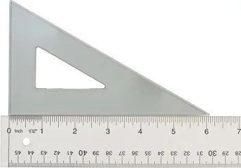 Westcott Triangular Scale (P390-6) - OOS But orderable w/ Prime