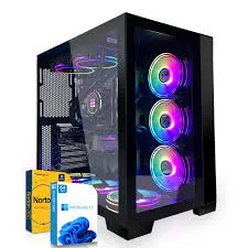 TraceMesh Gaming Desktop Liquid Cooled Intel Core i7-13700F NVIDIA GeForce RTX 4060 8GB 32GB DDR5 1TB SSD Black