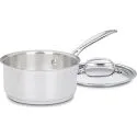 Chef's Classic 1.5qtStainless Steel Saucepan with Cover