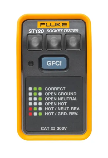 ST120 GFCI Socket Tester (6-Wiring Conditions)