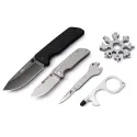 Trail 7" Stainless Steel Length Folding Knife Set (5-Piece)