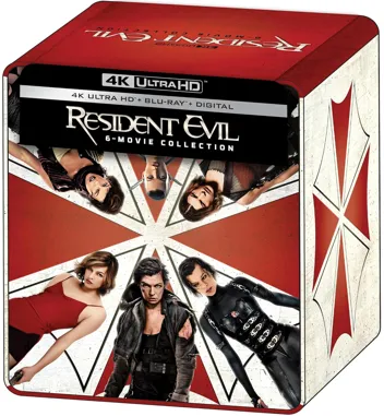 Resident Evil: The Complete Collection (SteelBook Collection / 4K Ultra HD + Blu-ray + Digital HD)