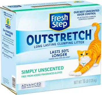 16lb Outstretch Clumping Cat Litter